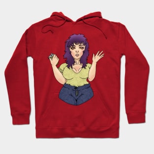 Misato Katsuragi from Evangelion Hoodie